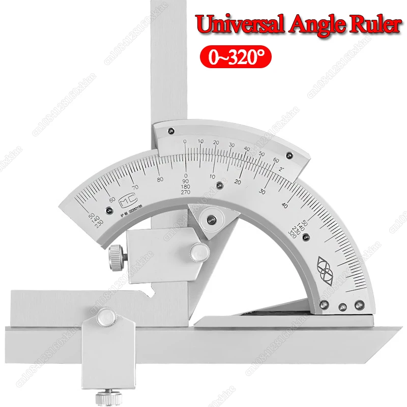 Universal 0-320 Degree Digital Caliper Angle Ruler Angle Measuring Tool High Precision Electronic Digital Caliper