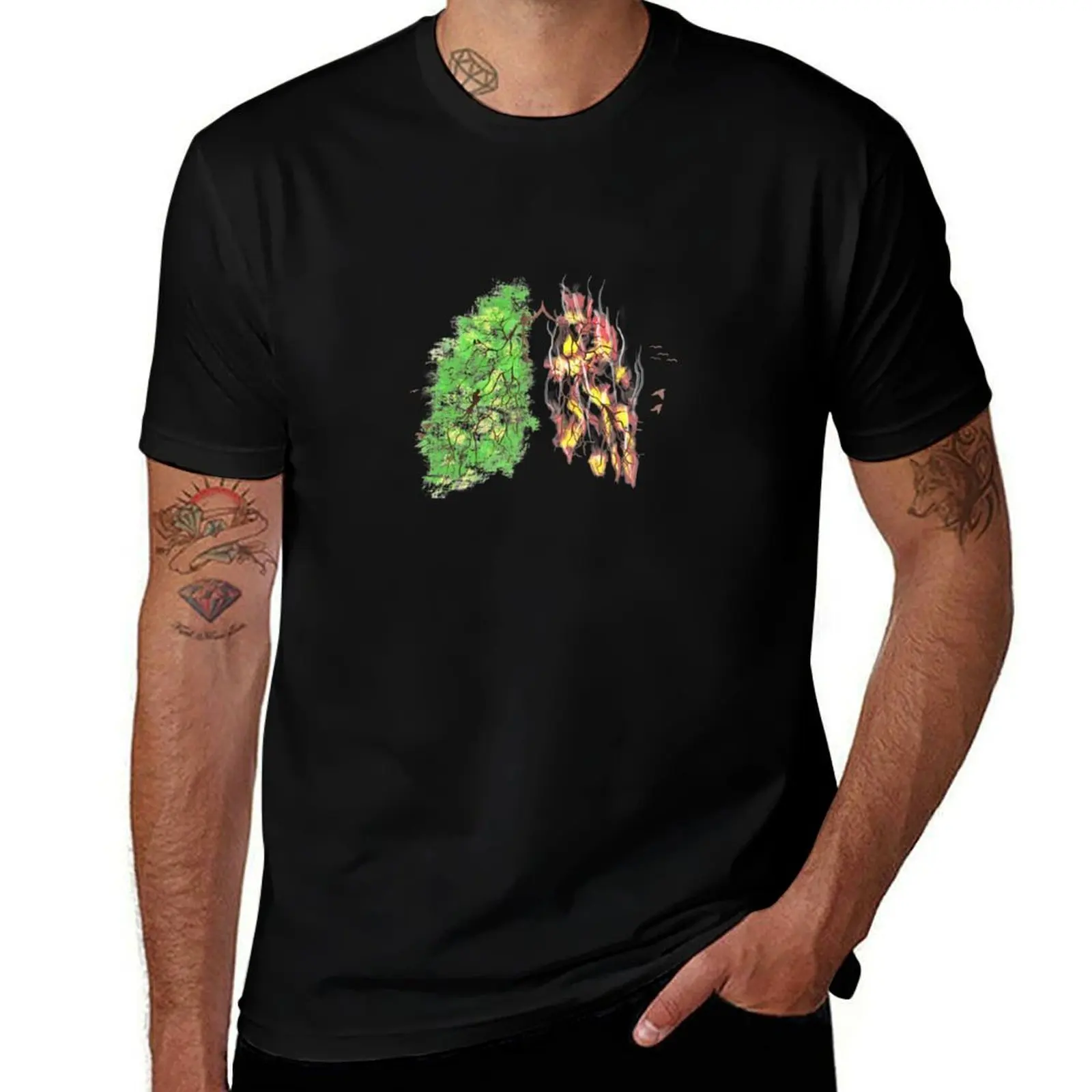 

Rain Forest Lungs T-Shirt Breathable Travel T-Shirt