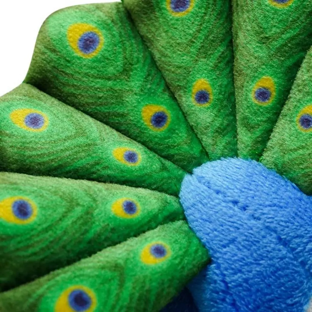 Marioneta de dedo de pájaro, búho y pavo real, muñeco de peluche, loro, muñeca de dedo, narración de cuentos, simulación de Animal, marioneta de mano, regalo para niños