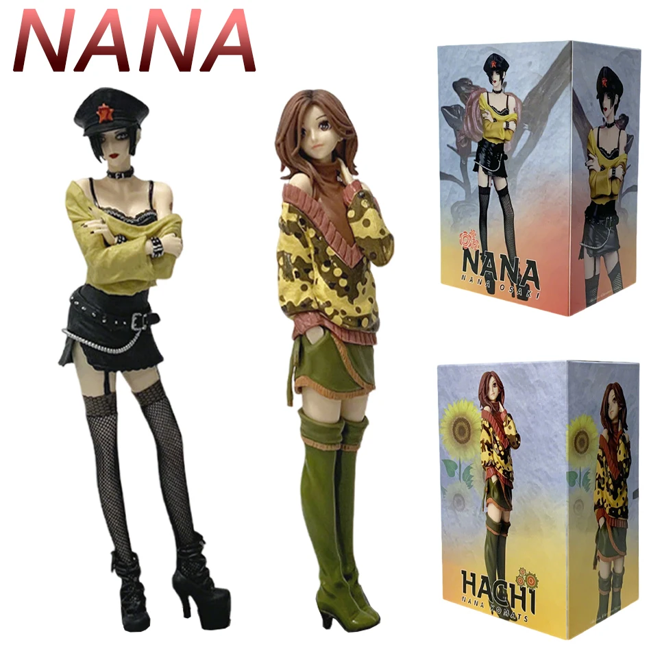 

22cm Nana Gk Figure Komatsu Nana Oosaki Nana Anime Figures 1/8 Scale Model Pvc Statue Collection Doll Room Decoration Gifts