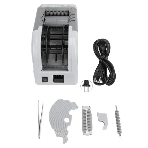 Ribbon Cutting Machine 6 Roll Circulating Dual Tape Capability Automatic Electric Tape Dispenser for Home School Restaurant