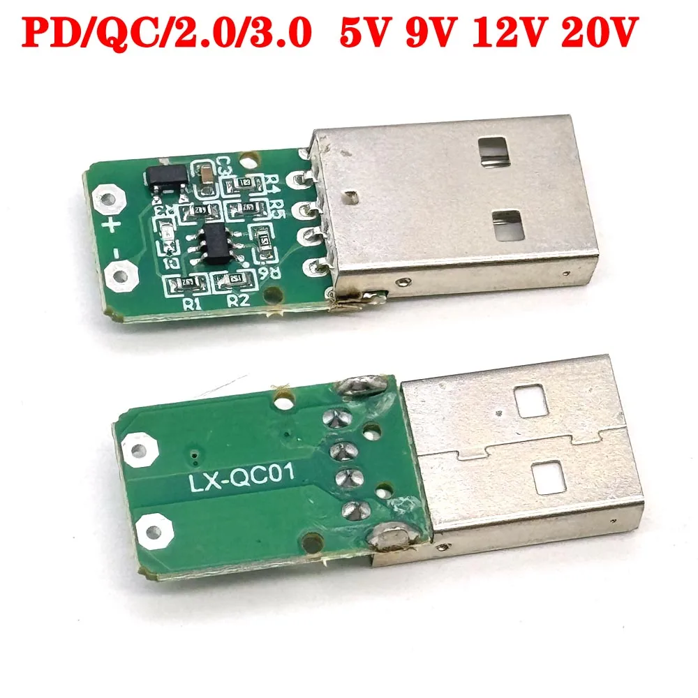 

Fast Charge QC2.0/3.0 Decoy Trigger Board Induction Line Motherboard 9V 12V 20V Power Supply Instead of Booster Board