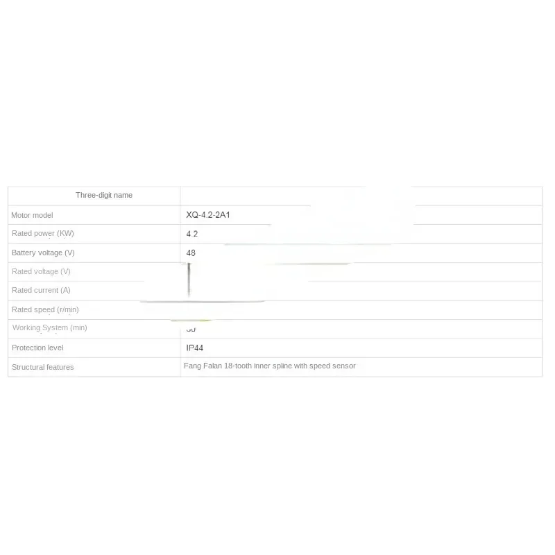 

Applicable to XQ-4.2-2A1 Motor BL DC Traction Motor Supply All Kinds of Changzhou Baoluo Drive Motor Accessories