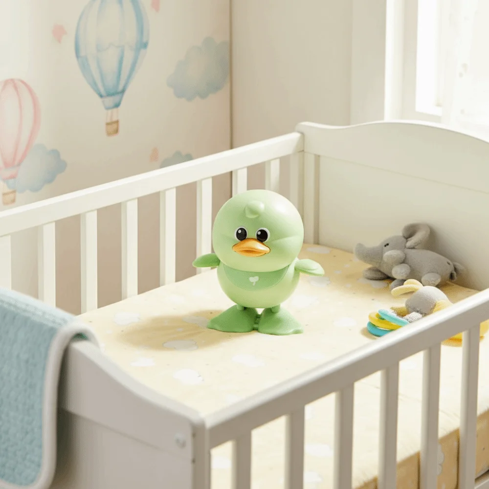 Colorful Design Jumping Chicken Funny Movement Durable Construction Wind-Up Rocky Swing Motion Small Animal Shape Interactive