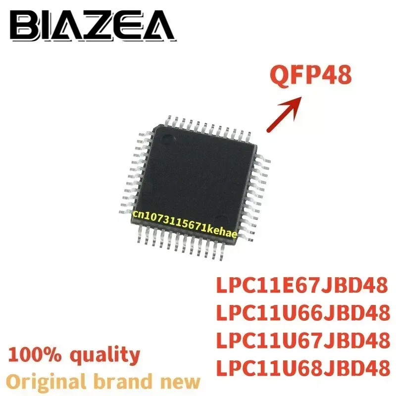 1piece LPC11E67JBD48 LPC11U66JBD48 LPC11U67JBD48 LPC11U68JBD48 QFP48 Chipset