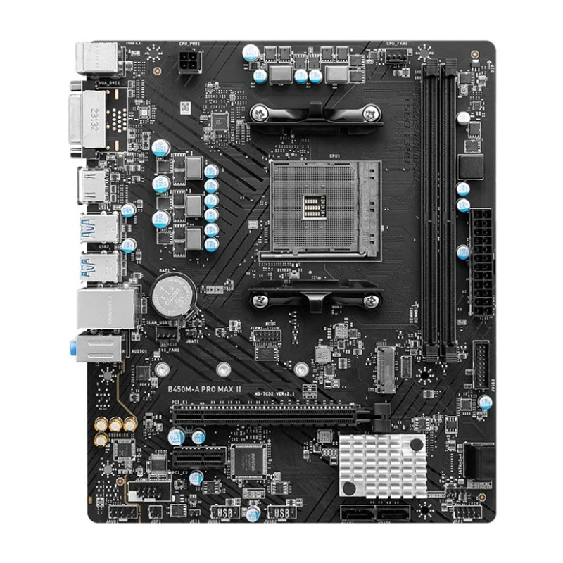 For B450M-A PRO MAX II main board 5500\ 5600G\ 5700G CPU AM4
