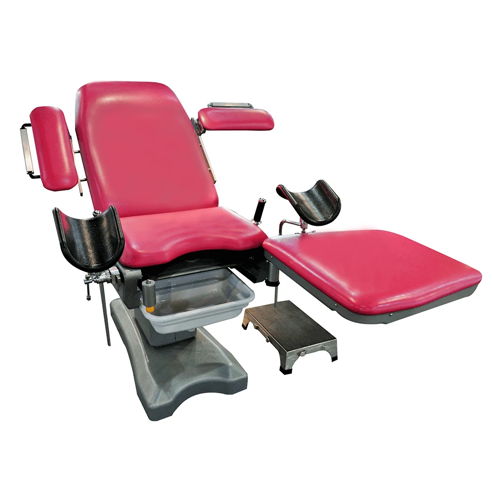 YFDC-LT03 (II)  hospital gynecological examination table, stainless steel material, maximum load-bearing 250 kg