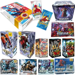 2023 New Marvel Iron Man Card Spider-Man Card Avengers Alliance Parallel Universe Genuine Card Game Toy regalo di natale