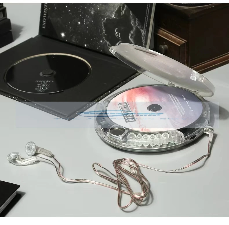 Stand-alone Full Transparent Cd Player Affordable Walkman Player