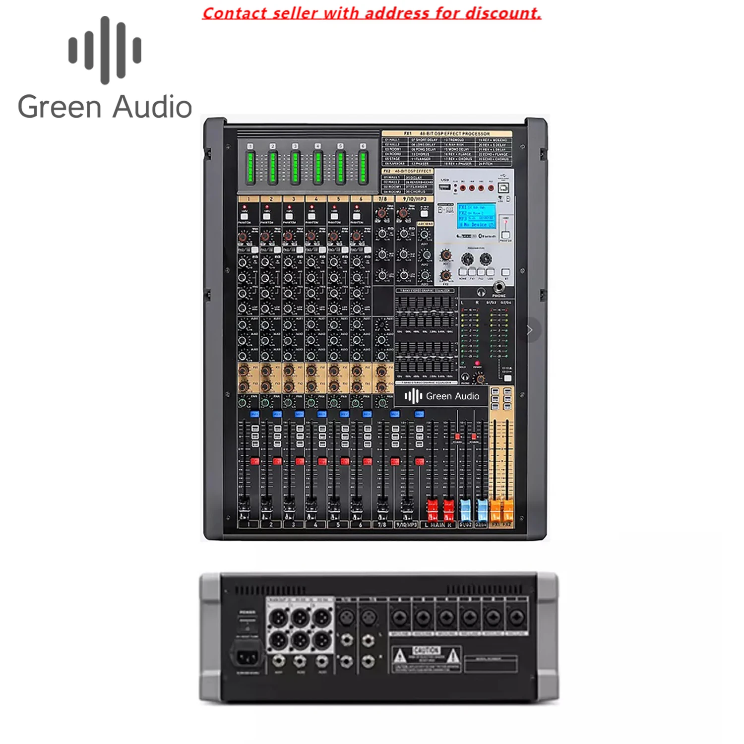 

GAX-TFB10 Professional Audio Dj Mixer Of Sound System