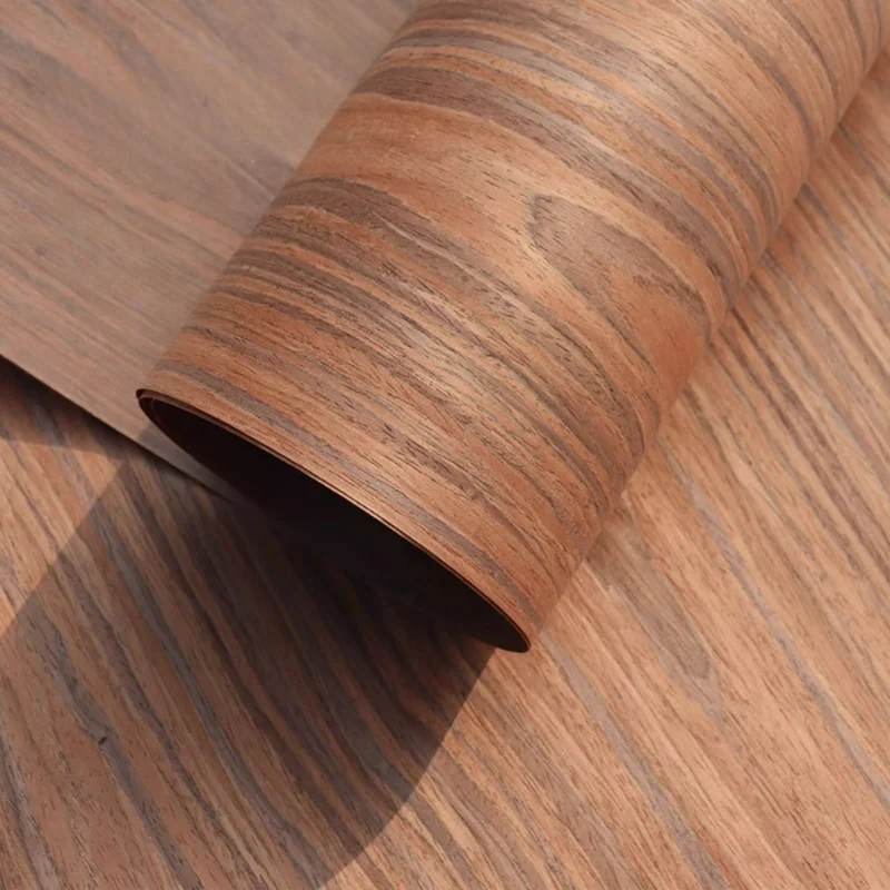 Black Walnut Veneer Technology Oak Ebony Wood Veneer Violin Furniture Veneer Sheets L: 2.5meters X 58cm T: 0.2mm Wood Veneer Pan