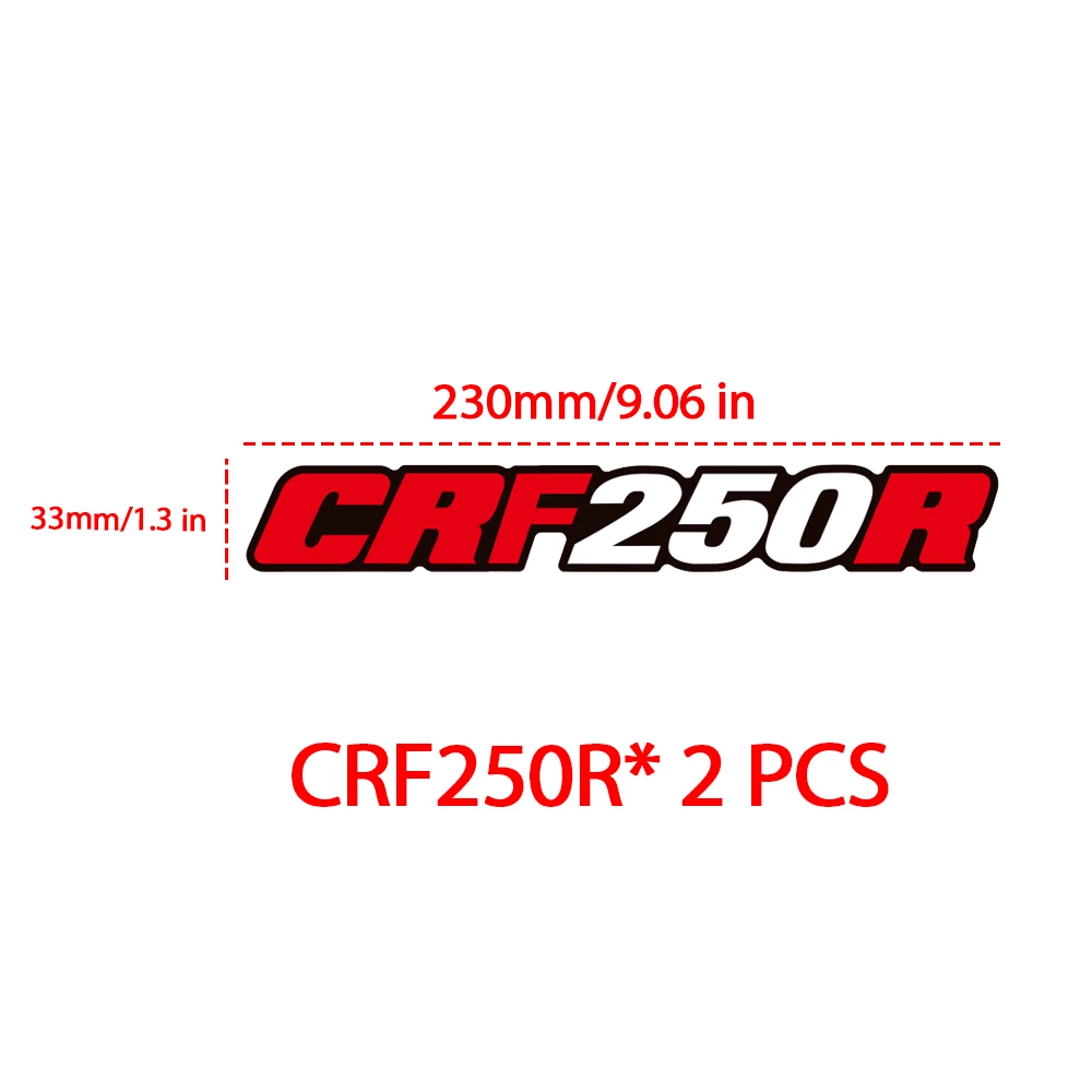 For Honda CRF150R CRF250L CRF250R CRF300L CRF450R CRF450L Motorcycle Off-Road Swingarm Decal Graphics Kit Reflective Sticker