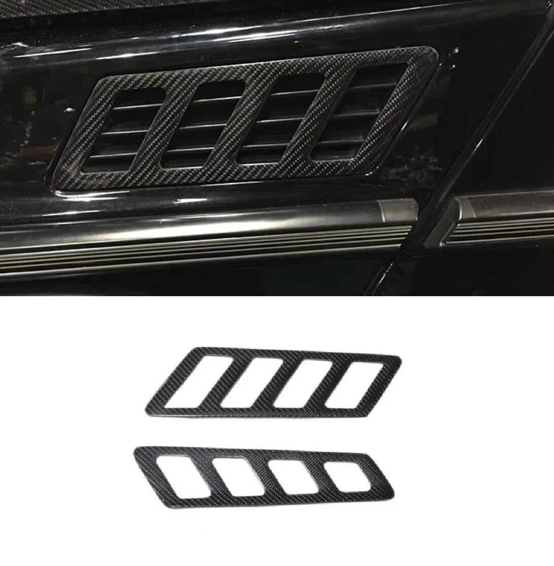 

Dry Carbon Car Front Hood Air Intake Vent Cover Trim Fit For Benz W463 G500 G55 G63 2008-2018