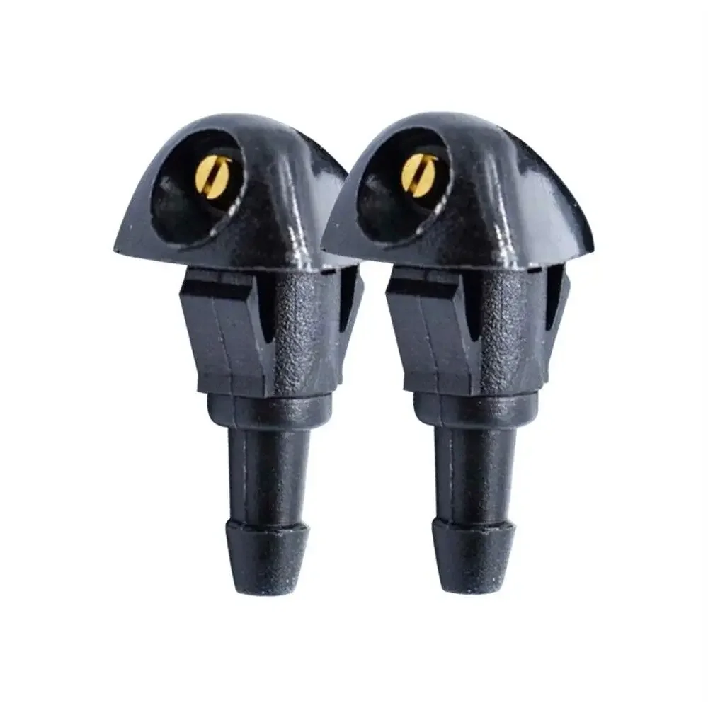 2Pcs Car Front Windshield Wiper Water Spray Jet Washer Nozzle 76810-SWA-E01 for Honda Civic Fit Jazz CR-V Accord Europen Shuttle