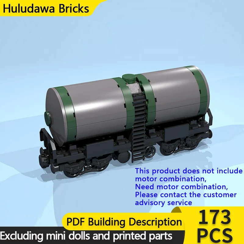 

Модель городской автомобиль MOC, строительные кирпичи, 8-колесный грузовой танкер, универсал, модульная технология, детские праздничные подарки, сборные игрушки, костюм