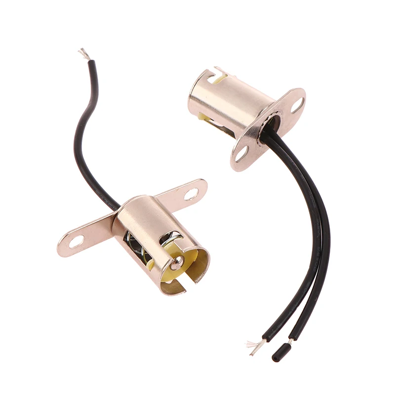 Innovative 1157 BAY15D 1156 BA15S Car Brake Light Turn Signal Auto LED Bulb Wire Adapter Ship DIY Lamp Socket HolderGood Quality