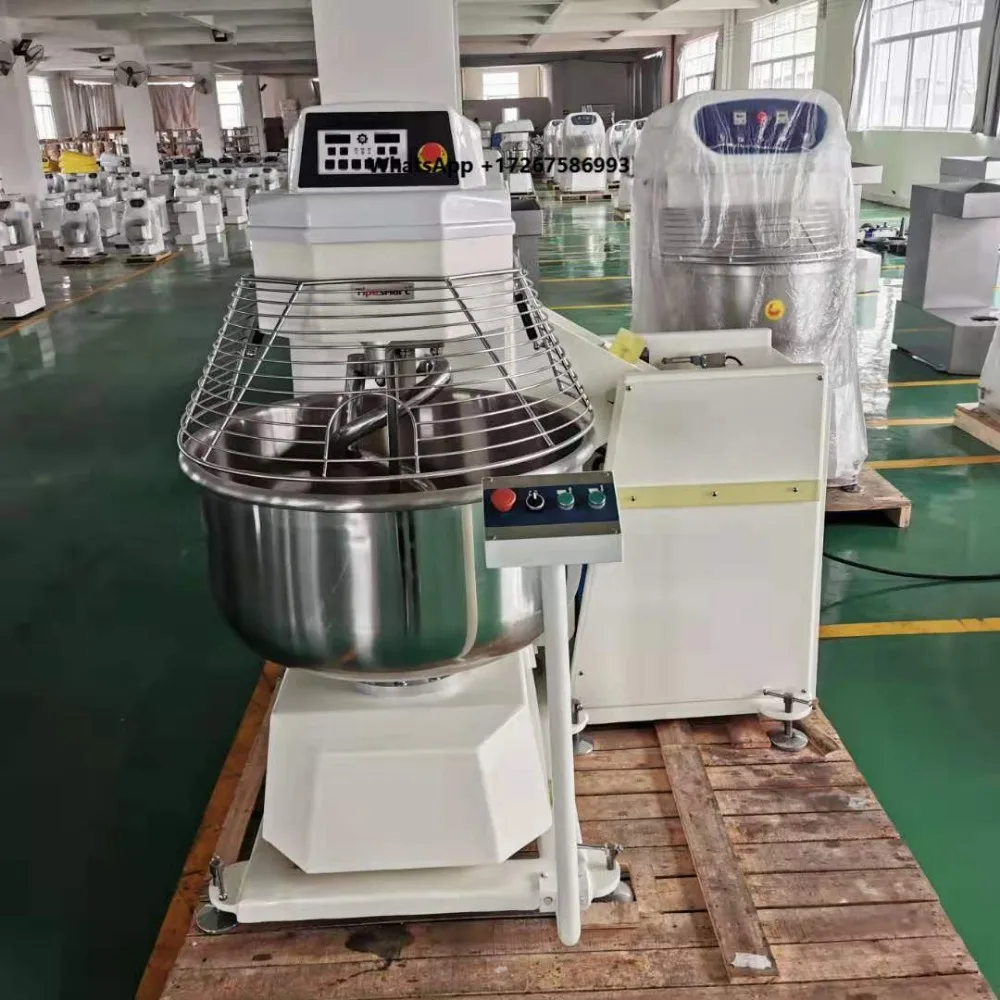 New Flip Bucket Dumping Dough Mixer 5-pack Powder Mixer Commercial High Productivity Automatic Lifting Moisture Corn Milk Nuts