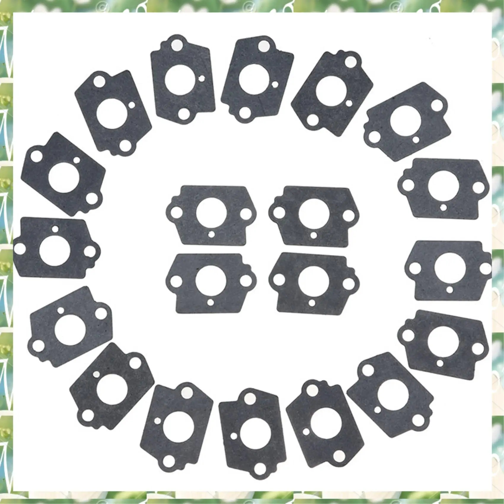 Kit de reconstrucción de carburador FIZP, arandela cortadora de césped para Stihl Craftsman Poulan para Echo Weedeater Zama Walbro, juntas de carburador