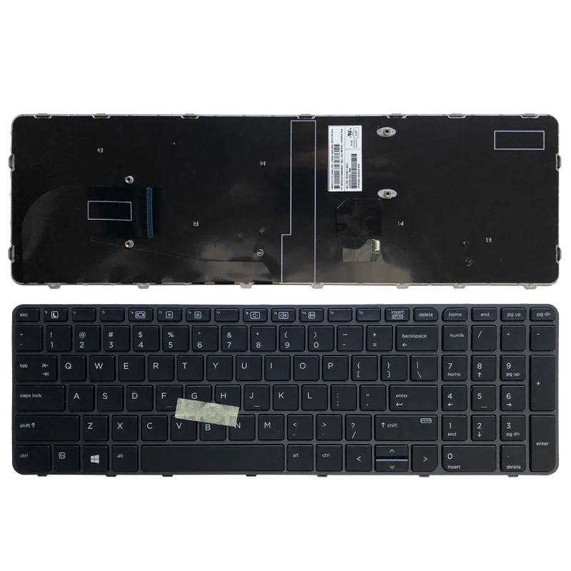 New US/English laptop keyboard For HP EliteBook 850 G3 ZBook 15u G3 822578-251 6037B0116522 NO Backlit With Point Stick