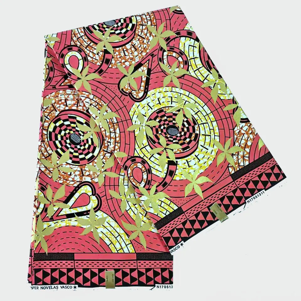 Tissu de cire hollande Original africain Super cire tissu imprimé haute qualité Ankara Batik tissu pagne matériel de couture 100% coton