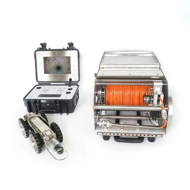 Underwater Robot Ship Inspection Beam and Pipeline Inspection Aquaculture Fire Rescue Underwater Camera