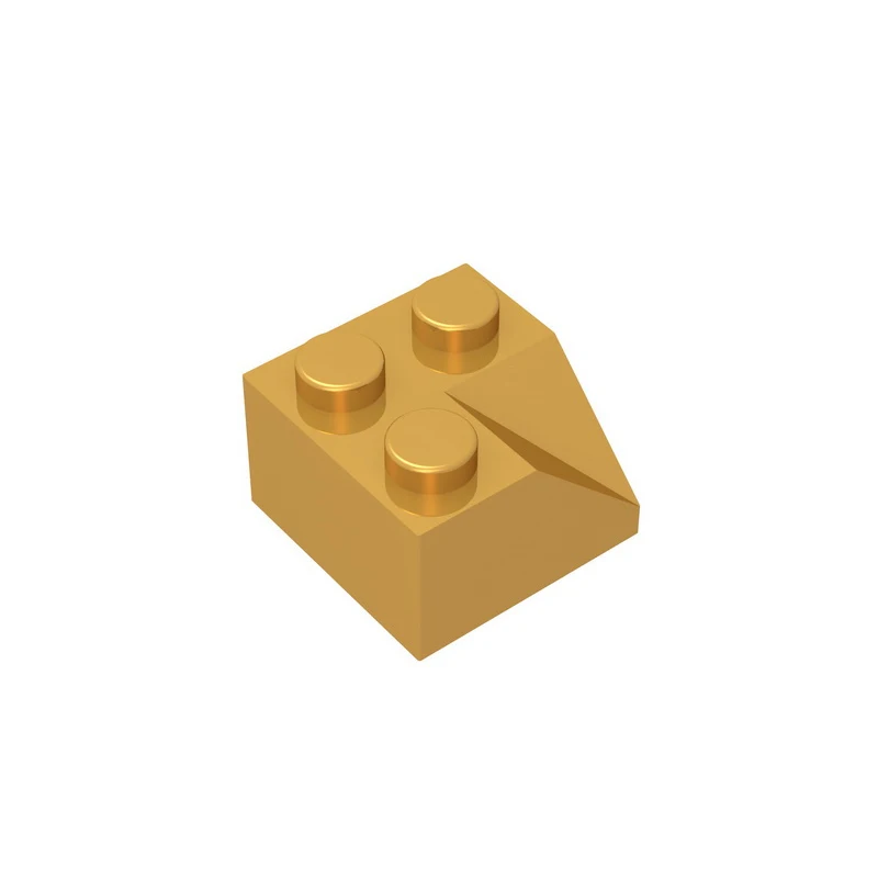 MOC PARTS GDS-721 Slope brick2x2 45 Roof tiles with concave slope compatible with lego 3046 children's toys Assembles