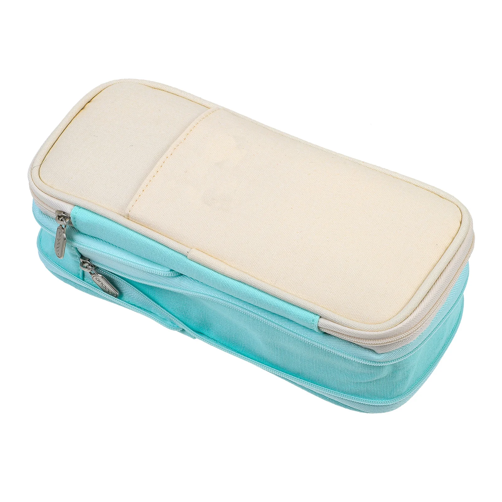 

Extra Large Pencil Pouch Strong Zipper Closure Reusable Stationery Container for Students Artists Portable Makeup and Supply