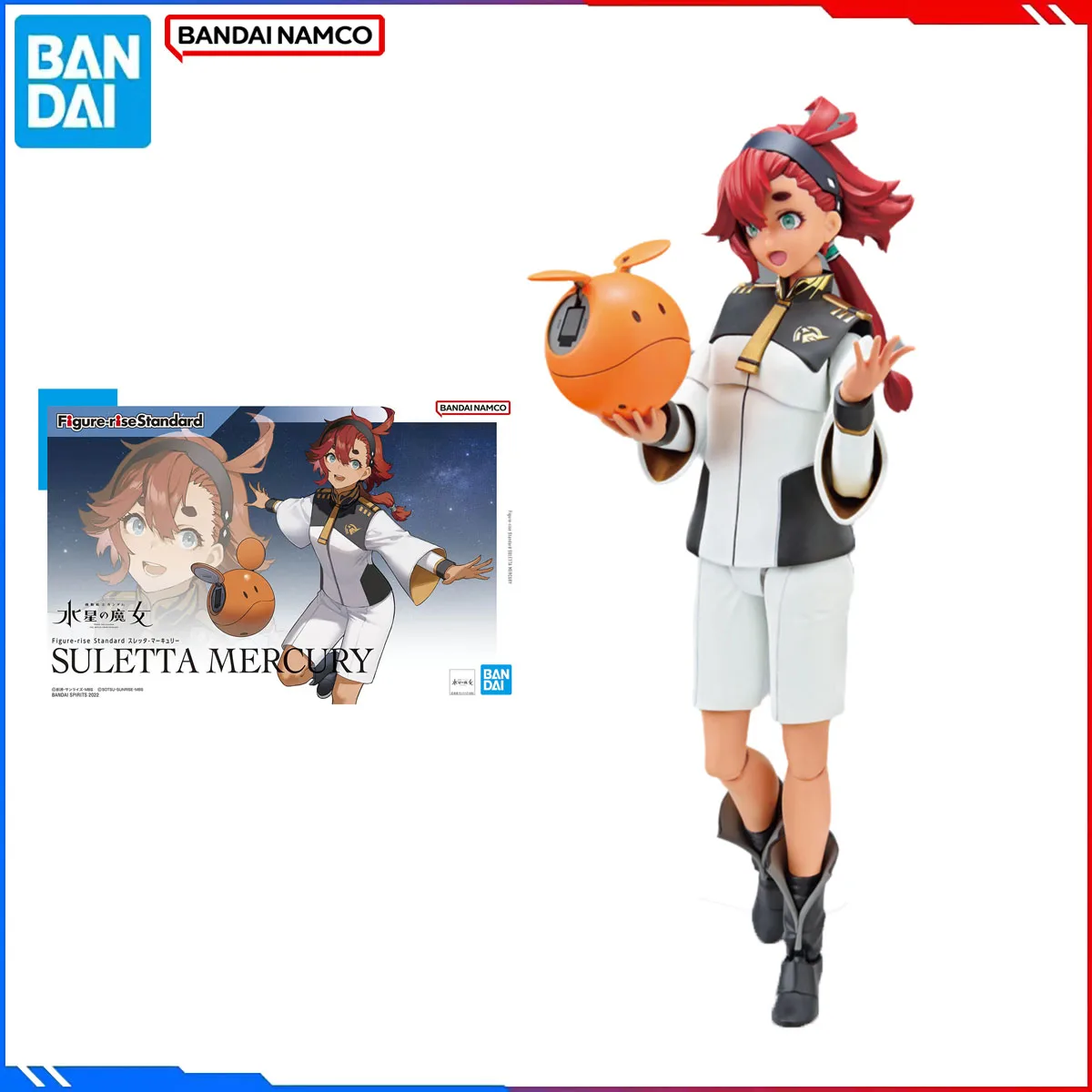 

Подлинная Bandai, оригинальная фигурка Gundam, наборы моделей, стандартные аниме-фигурки, Suletta Mercury, экшн-модель, игрушки в подарок