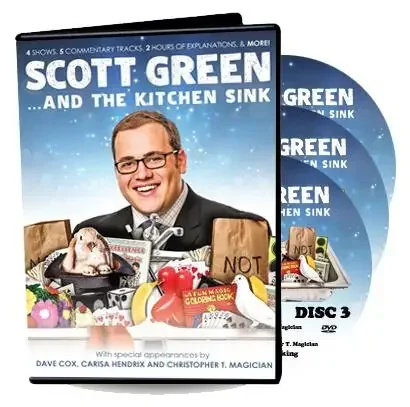 And the Kitchen Sink Vol. 1 - 3 by Scott Green -Magic tricks