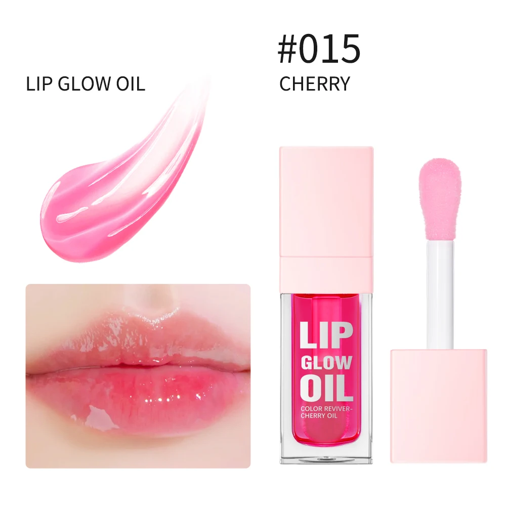 4pcs/set magic makeup Hydrating Jelly Lip Oil long-lasting Moisturizing smooth shimmering Lip Hydrating Liquid Gloss Lip lipglos