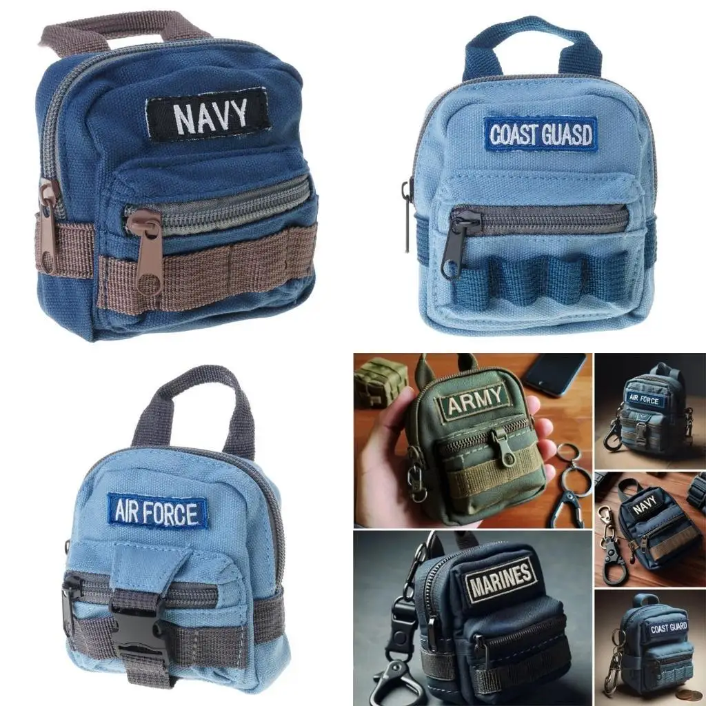 

31BC Keychain Rugged Organizers Fade Resistant Embroidery Carry Solution for Outdoor Adventures