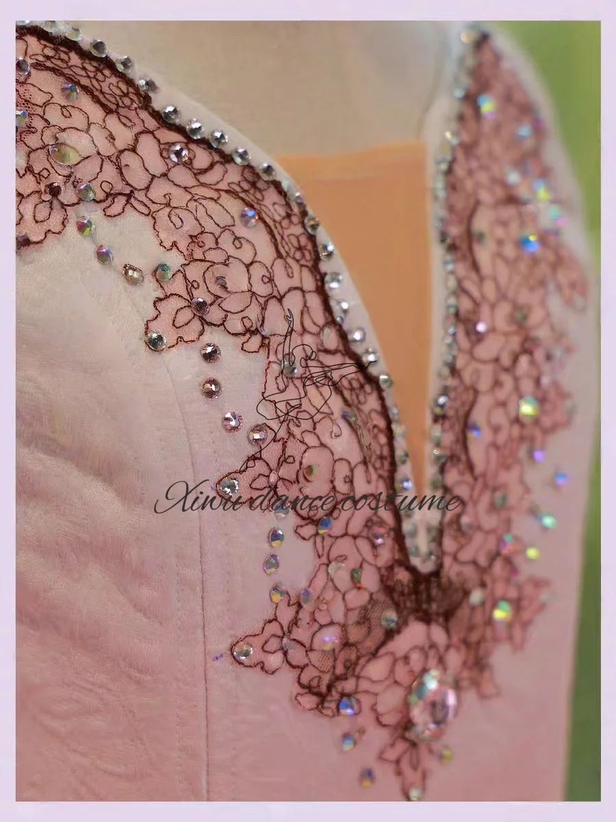 新しいチュチュスカート子供の白いダンスドレス競技ポンスカート大人のバレエスカートプロのカスタマイズされたパフォーマンスドレス