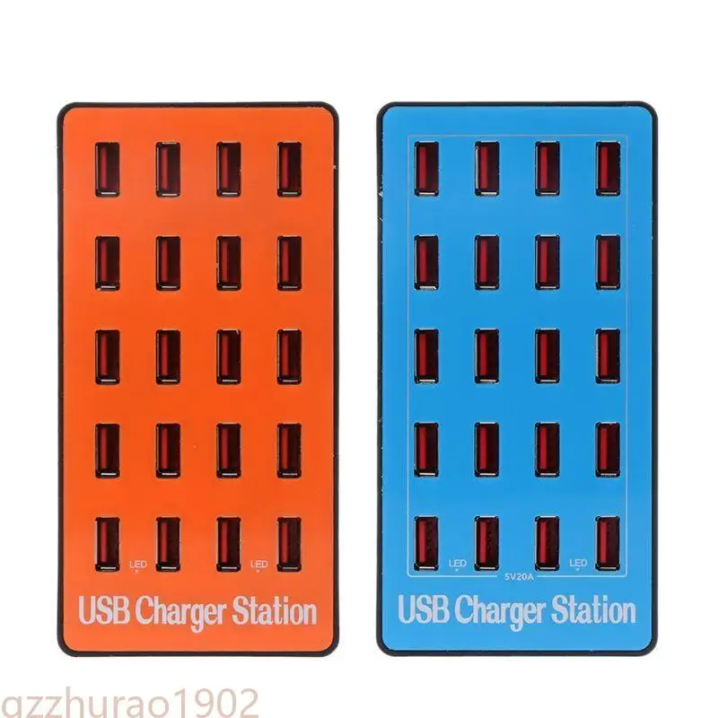 

97QB 100W 20 Ports USB Charger For Phone Adapter HUB Charging Station Socket Tablet Phone Charger