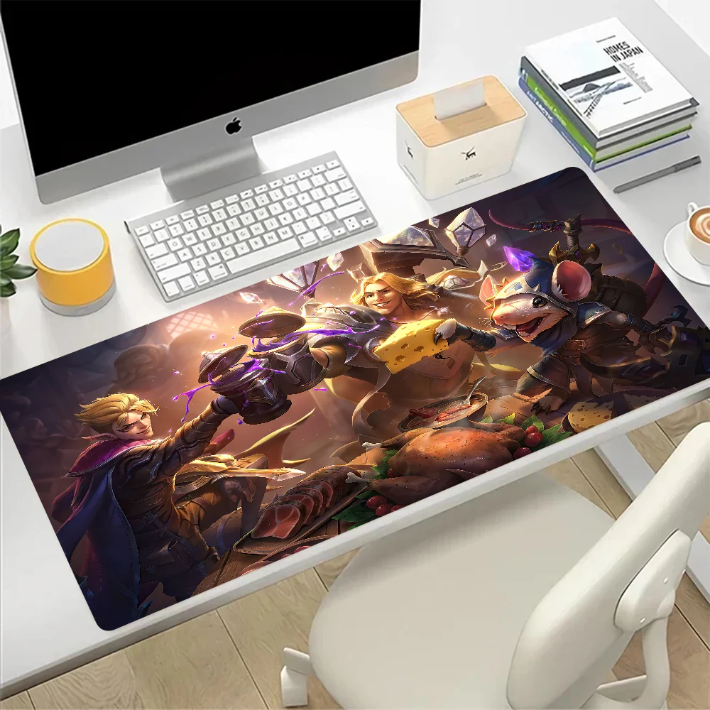 League of Legends Twitch Large Mouse Pad Gaming Mousepad PC Gamer Computer Office Mouse Mat XXL Laptop Keyboard Mat Desk Pad