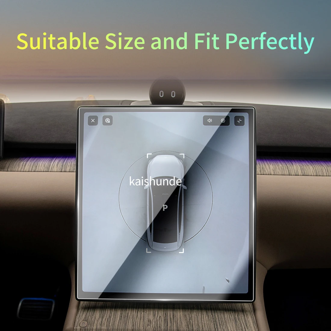 Car Stickers Meters Protector For 26 NIO ET7 Tempered Glass Protective Film Display Navigation Vehicle