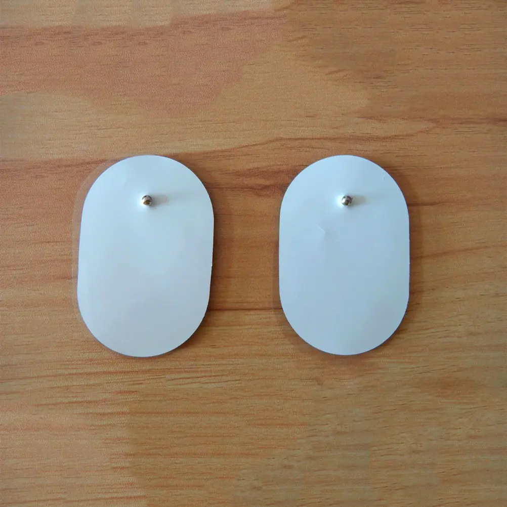 

10 шт. самоклеящихся сменных электродов для низкочастотного массажа, физиотерапии и массажеров для похудения