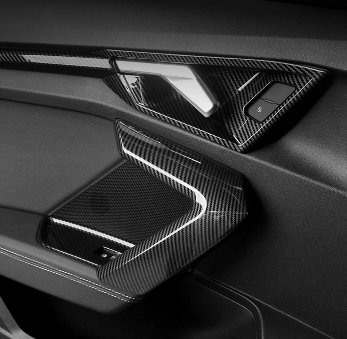 

Applicable to the 2021 Audi A3 interior door bowl handle decoration