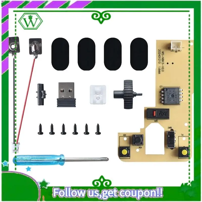 Reliable-Wireless Mouse DIY Model 3D Printing Wireless Mouse Wireless Mouse DIY Creative Model