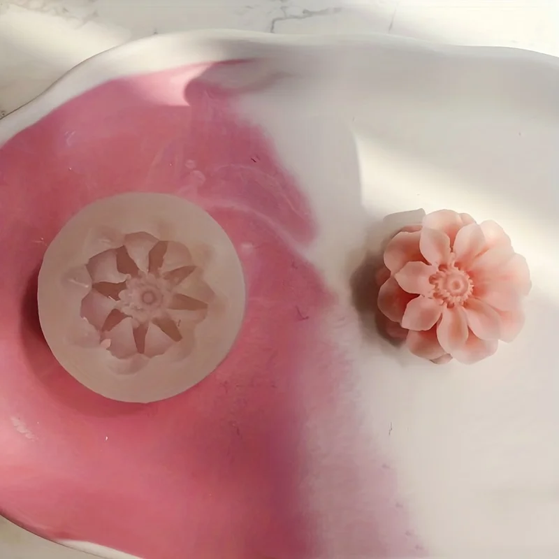 Flower Silicone Mold DIY Handmade Cake Baking Mold Home Decoration Soap, Candles, Gypsum Mold.