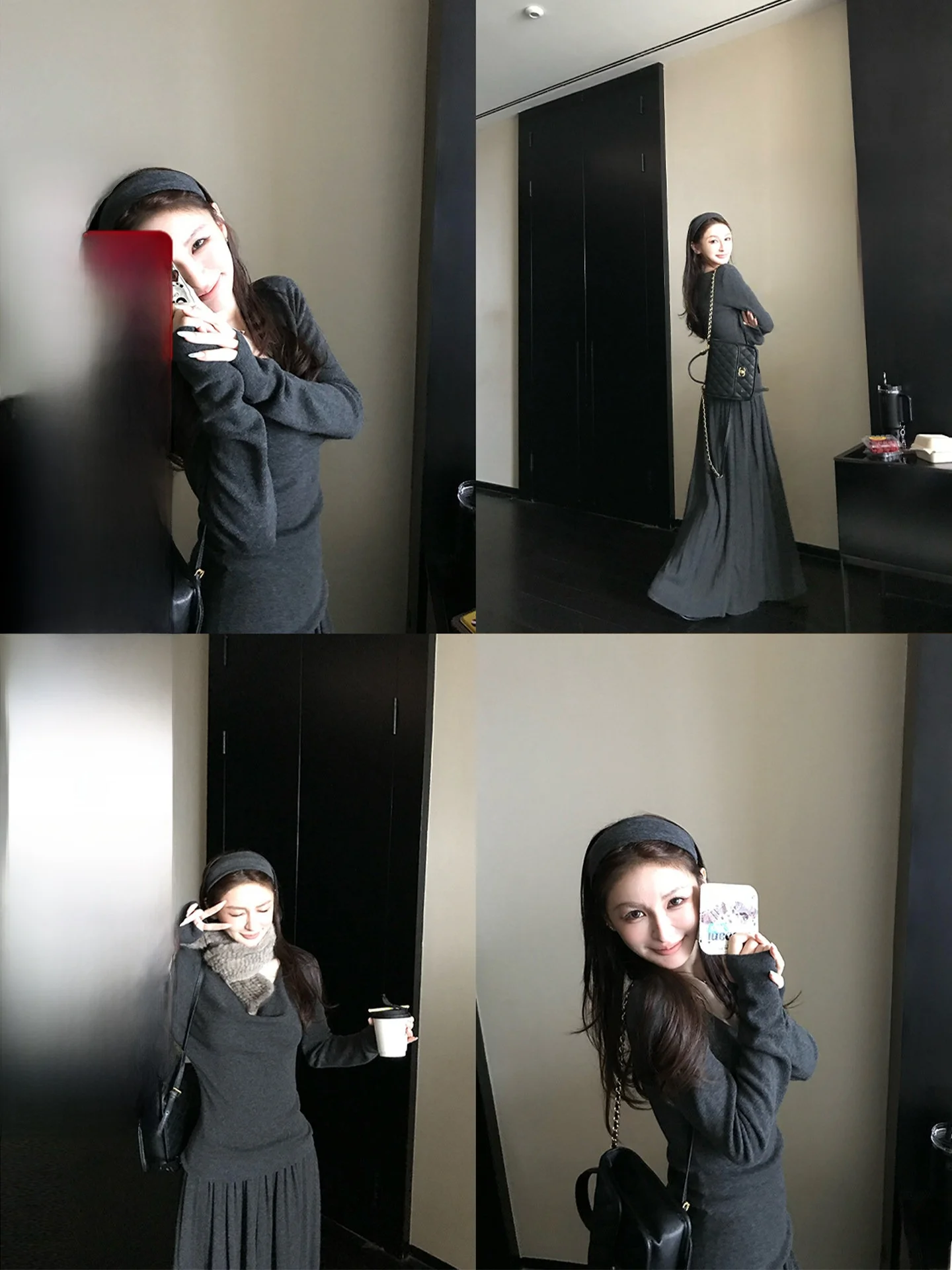 

Ele Skk Store Tea Fraance Boule 00 Merino Wool Knitted Top with f Skirt Casual Sle Slim Fit Long Sve Crew Ne