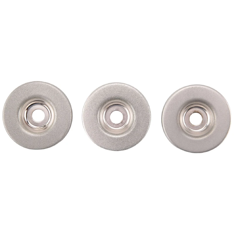 3Pcs 56Mm Diamond 180/320/600 Grinding Wheel Circle Disc For Electric Multifunctional Sharpener Grinder Sharpening