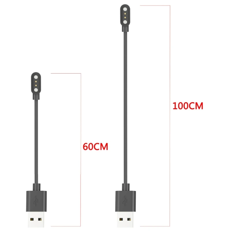 محمول محول الطاقة محطة قفص الاتهام قوس متوافق ل haylousola لايت Smartwatch المغناطيسي شحن كابل
