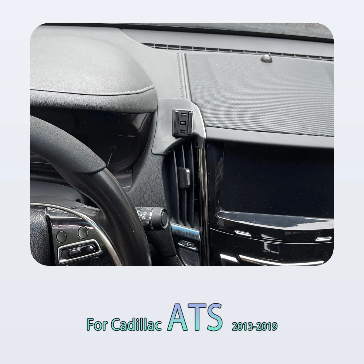 Spezielle Telefonhalterung für Cadillac ATS 2013 2014 2015 2016 2017 2018 2019, magnetische Autotelefonhalterung, intelligente Sensing, unsichtbare Basis – Detail 1