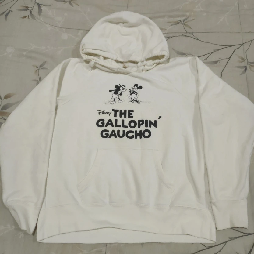 디즈니 공식 만화 캐릭터 프린트 후드티 가을 겨울 플리스 여성용 후드티 커플 유니버설 후드티