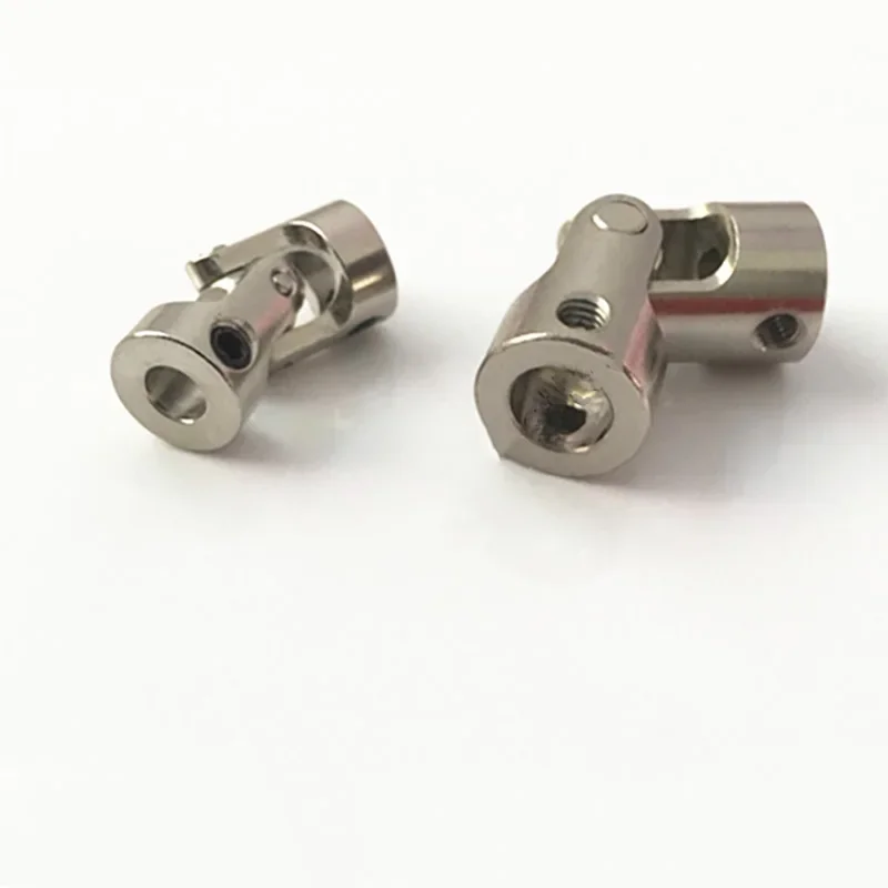 

1Pc 2mm/2.3mm/3mm/3.17mm/4/5/6/8/10mm 12mm 45# Carbon Steel Universal Joint Coupler Metal universal joint coupling steering gear