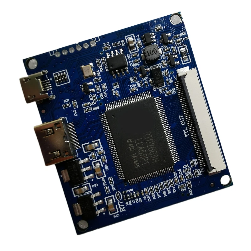 50-pin EDP LCD Controller Driver Board HDMi-compatible Work For TTL 50Pin Screen Resolution 7300101463 1024x600 F19E