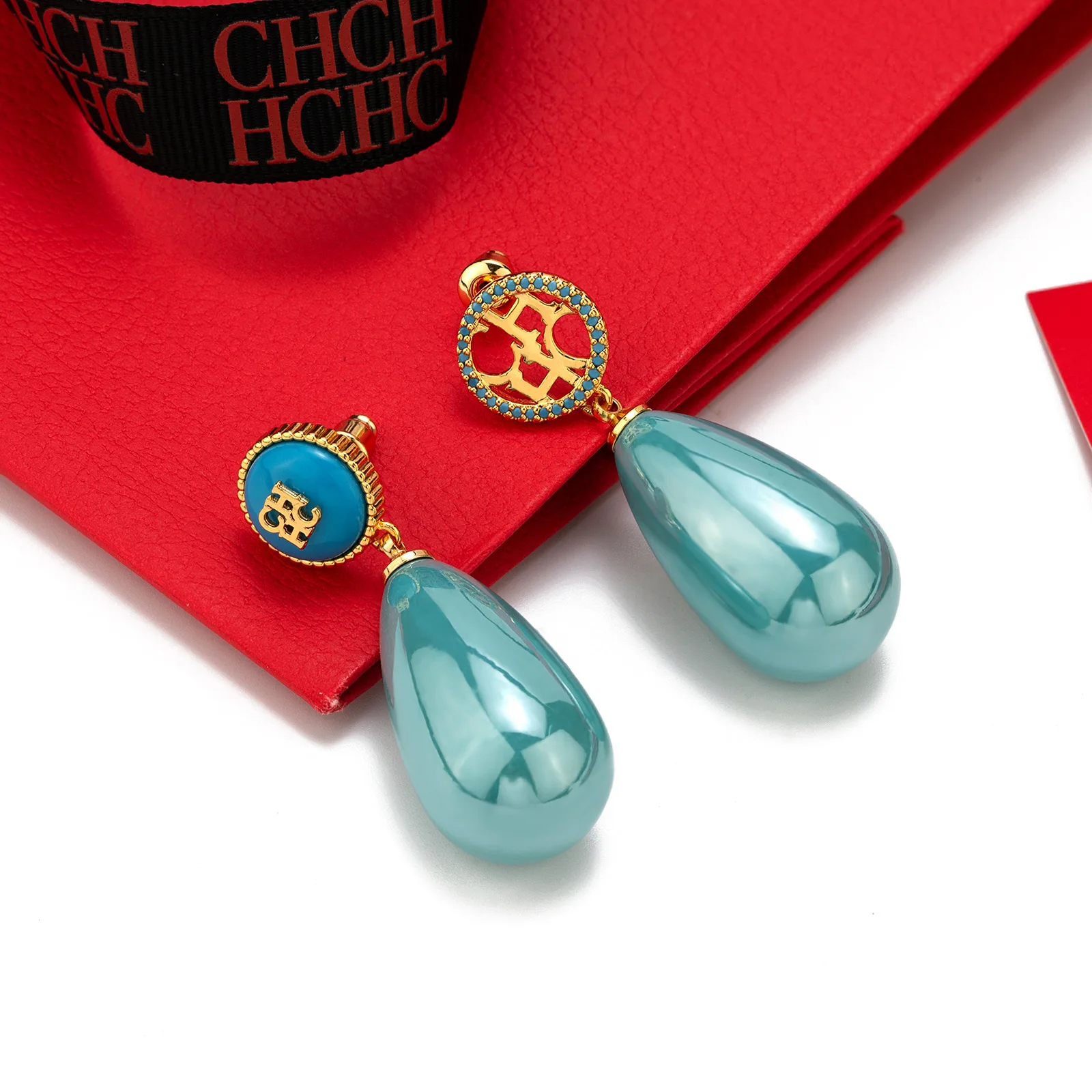 chhc-2026-teardrop-dangle-earrings-for-women-romantic-waterdrop-design-elegant-dainty