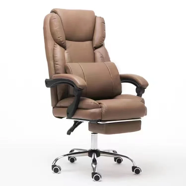 Home Office Massage boss Chair Recliner Lunch Chair with Footrest Lounge Stool Sofa