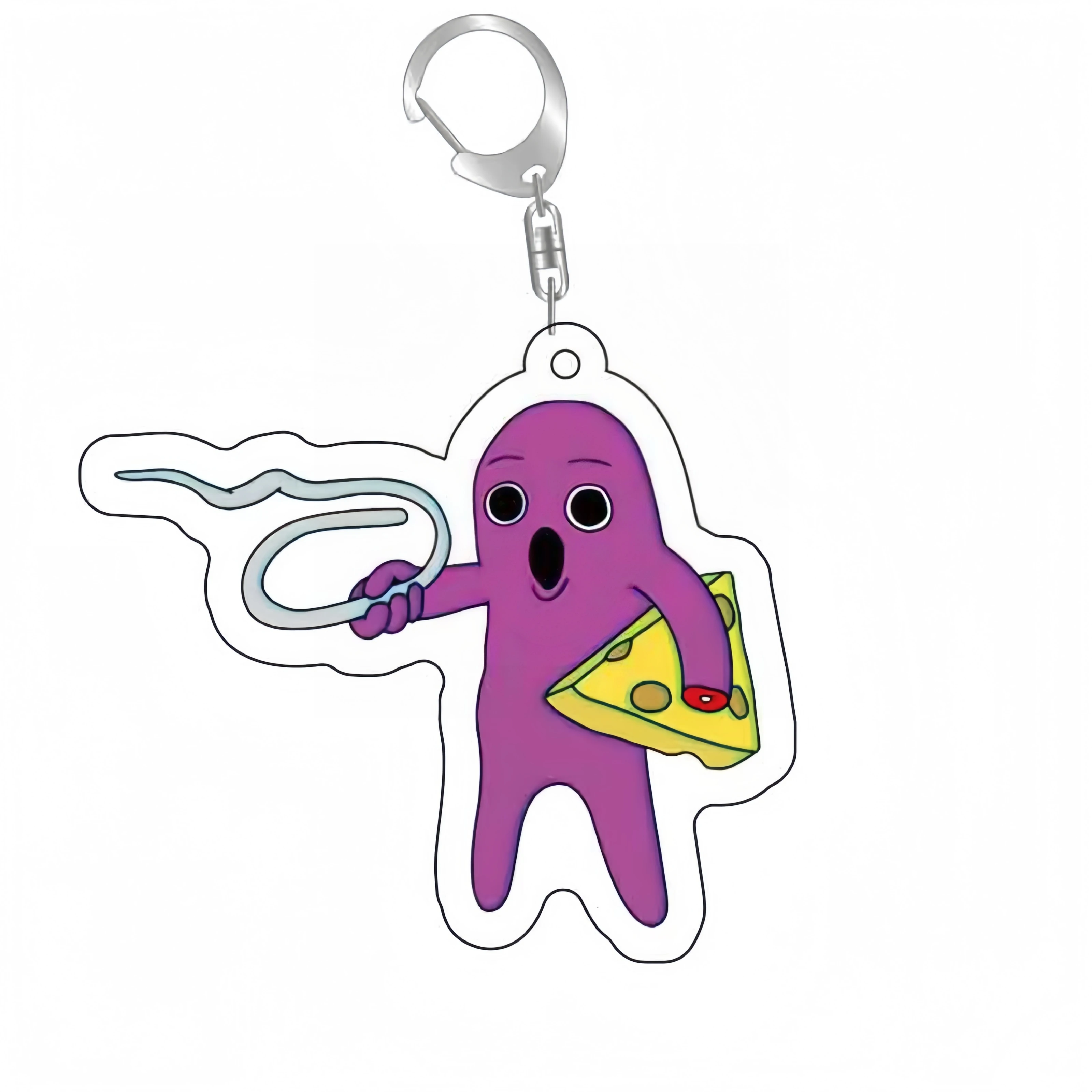 سلسلة المفاتيح الممتعة من سلسلة الأصدقاء المبتسمين، قلادة جميلة للزوجين، هدية لمحبي الأصدقاء، حقيبة ساحرة، أعمال كرتونية، منتجات ذات ربطة بالرسوم المتحركة