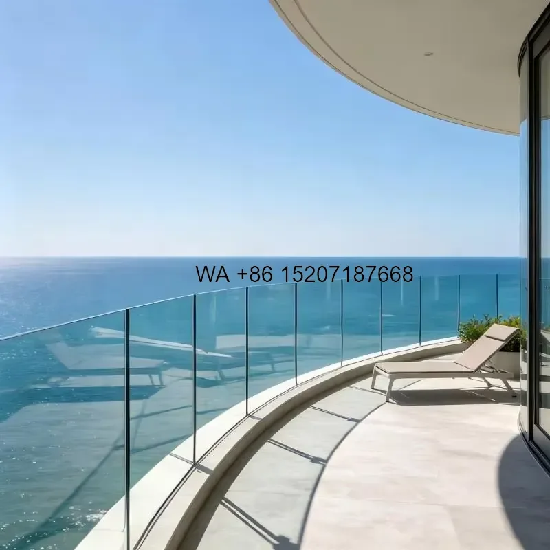 Wmwmnu for BIPV Thin Film Double Glass Balcony Handrail Balustrade Outdoor Railing Base Clamp U Channel 320W 1200x1600mm
